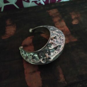 bracciale etnico indiano in argento